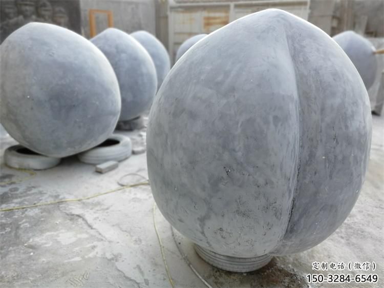 標示果籃雕塑制造商，動態雕塑，桃子果籃雕塑訂做