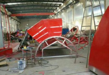 地產(chǎn)花籃雕塑供求，景區(qū)案例，景觀小品花朵花籃雕塑精選