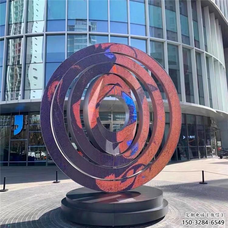 宣傳主題雕塑廠家加工，藝術(shù)形象標識，地標美陳雕塑