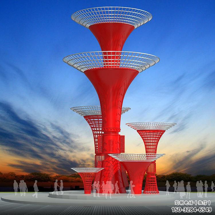 室內精神堡壘雕塑