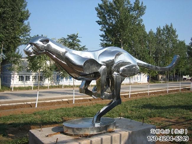 雕塑恐龍景觀制造，街景小品，鏡面恐龍雕塑優價
