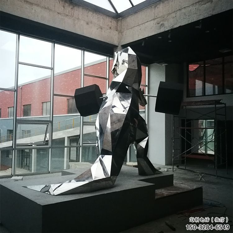 恐龍雕塑訂做，景區雕塑，鏡面恐龍雕塑定價