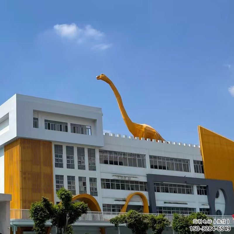 景觀恐龍雕塑供需，彩鋼制作，大型烤漆恐龍雕塑公司