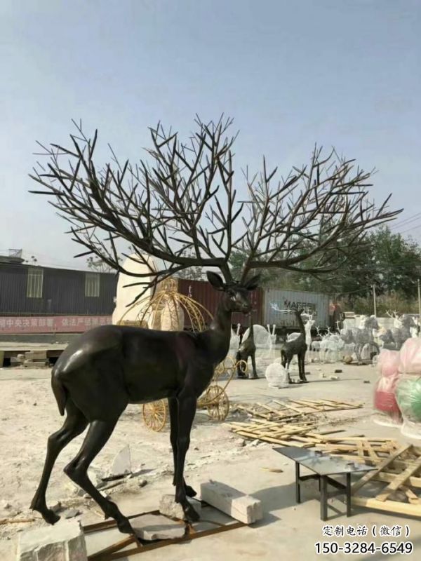 商業(yè)街麋鹿雕塑