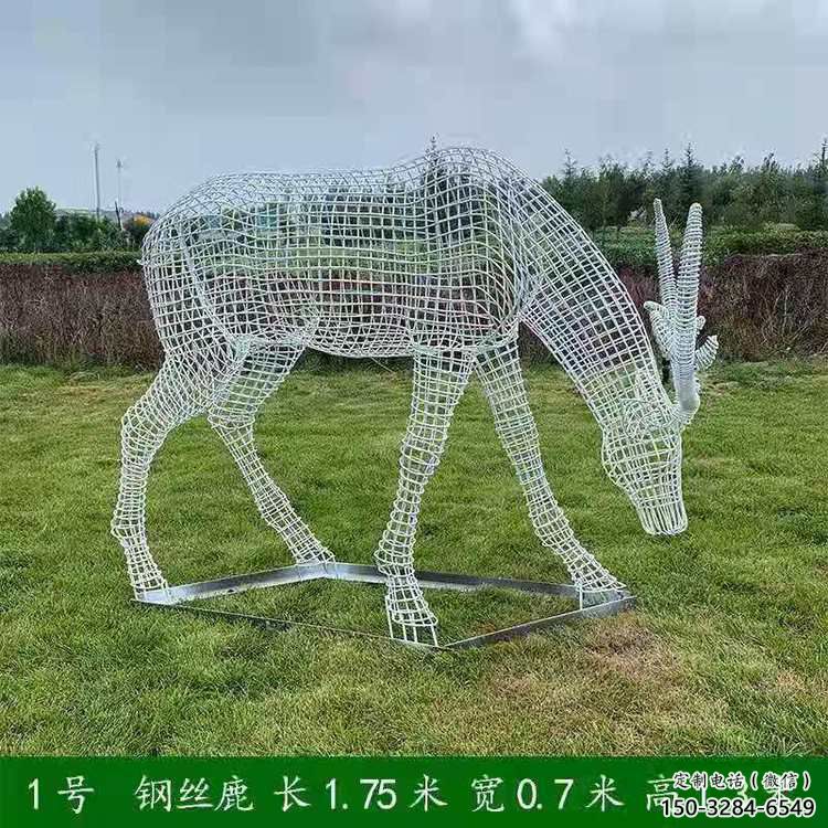 現代梅花鹿雕塑承接，歐式風格，廣場燈光梅花鹿雕塑精選