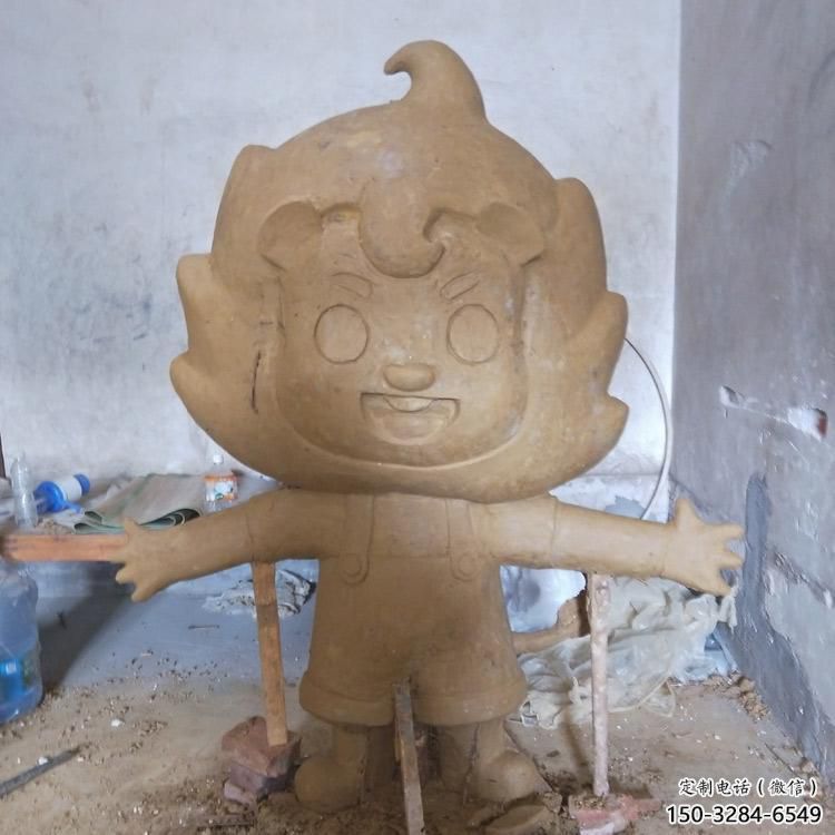 玻璃鋼卡通獅子雕塑磨具