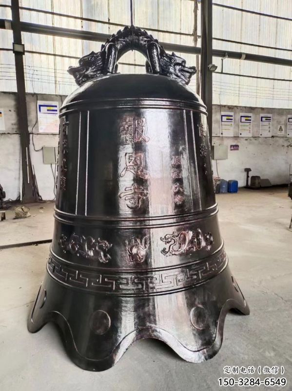 感恩寺銅鐘雕塑-喇叭形結(jié)構(gòu)