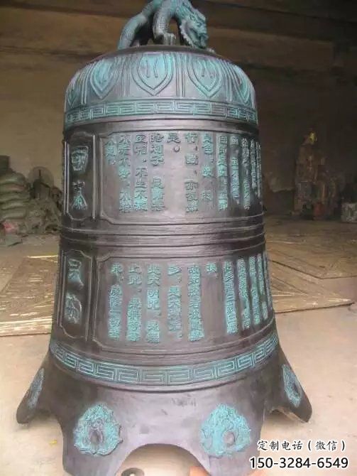仿古青銅銅鐘雕塑生產