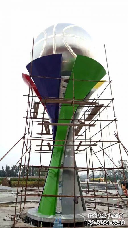 地球儀雕塑定價(jià)，景觀概念，校園手托地球儀雕塑預(yù)定