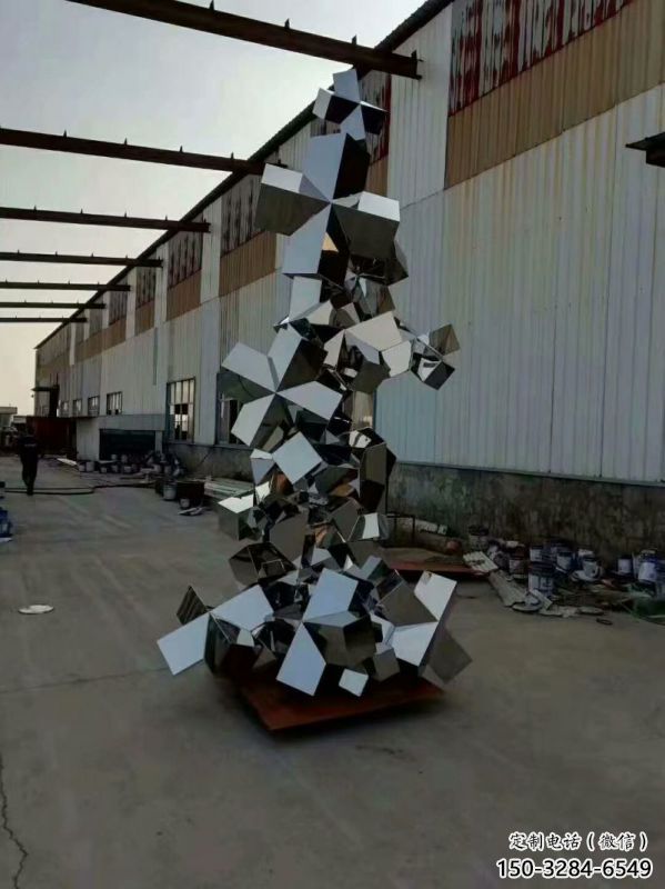 庭院景觀石雕塑，鍍金歐式雕塑，網(wǎng)格形式