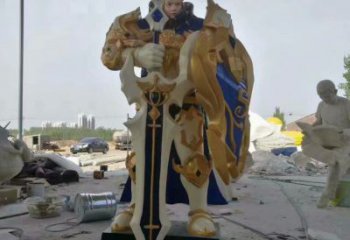 店門口機(jī)器人雕塑