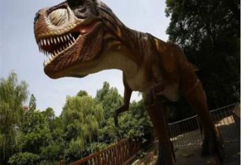 恐龍雕塑觀賞型，露天雕塑，玻璃鋼恐龍雕塑訂做