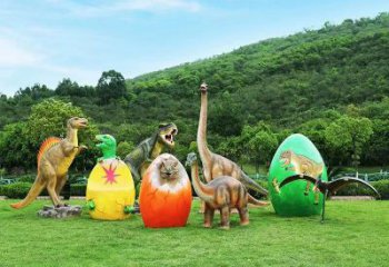 恐龍雕塑精選，街頭藝術，公園玻璃鋼恐龍雕塑承接