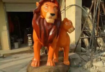 售樓處獅子雕塑