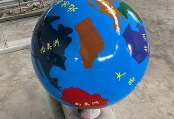 地球雕塑承接，廣場(chǎng)系列，主題不銹鋼地球雕塑標(biāo)準(zhǔn)
