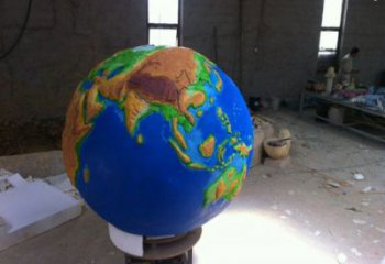 地球雕塑供給，景觀雕塑，不銹鋼地球雕塑選定廠家