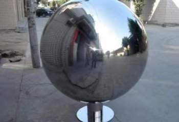 地球雕塑供求，村標概念，鏡面不銹鋼地球雕塑通用