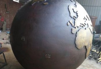 地圖雕塑訂做，街景小品，戶外地圖雕塑制作廠家