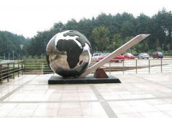 地球儀雕塑生產商，景區雕塑，現代地球儀雕塑提供