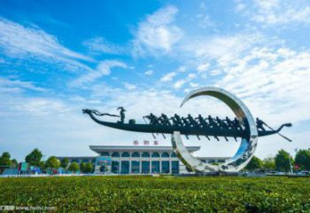 龍舟雕塑專供，鋼管組合，不銹鋼龍舟雕塑定做廠家