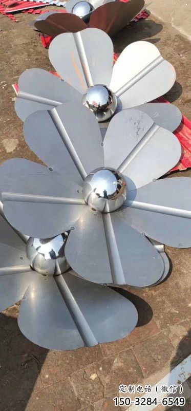 杏花雕塑制作廠家，戶外雕塑，不銹鋼杏花雕塑優(yōu)選