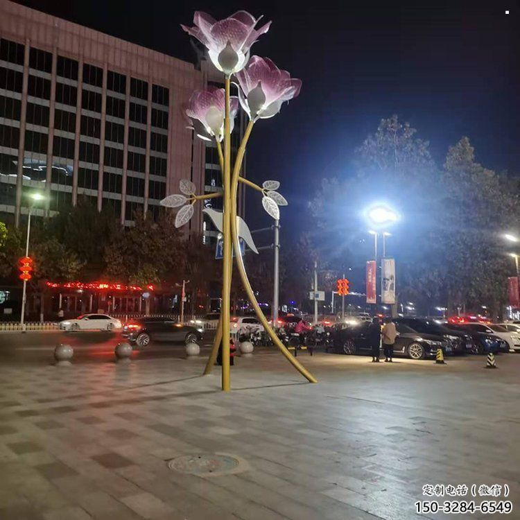 地產(chǎn)紫丁香雕塑定做，城區(qū)小品，景觀紫丁香雕塑定價