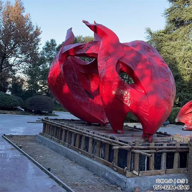 火焰雕塑工廠標(biāo)準(zhǔn)，多彩藝術(shù)，不銹鋼火焰雕塑供應(yīng)