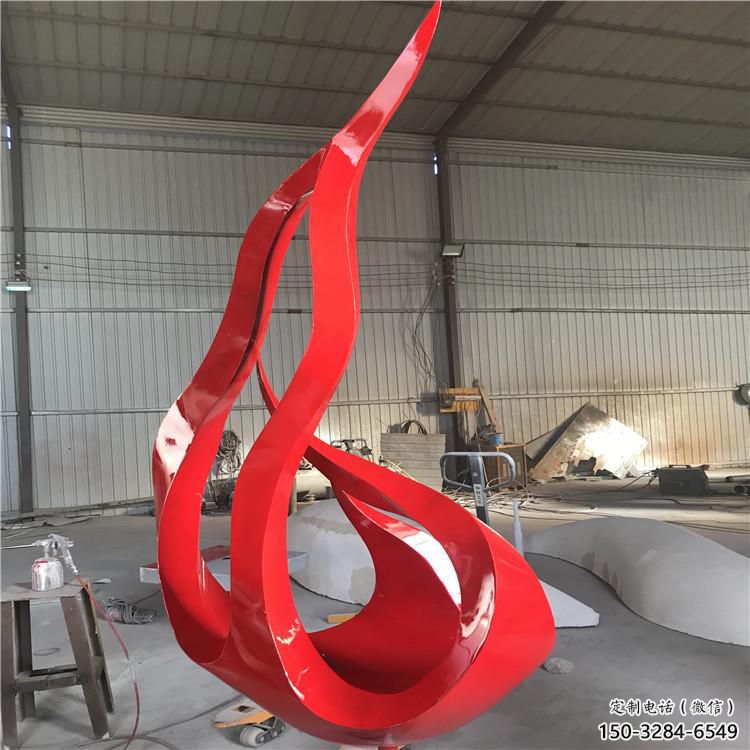 住宅小區火焰雕塑