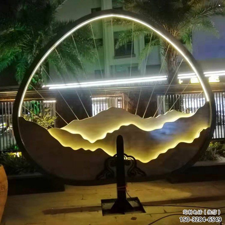 景觀假山雕塑，景觀概念，標示假山雕塑工廠