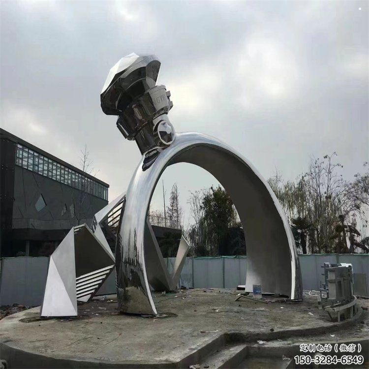 鉆戒雕塑服務商，景觀雕塑，不銹鋼鉆戒雕塑廠家選定