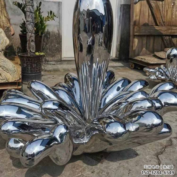 海浪紋雕塑標(biāo)準(zhǔn)，彩鋼制作，不銹鋼海浪紋雕塑優(yōu)價(jià)