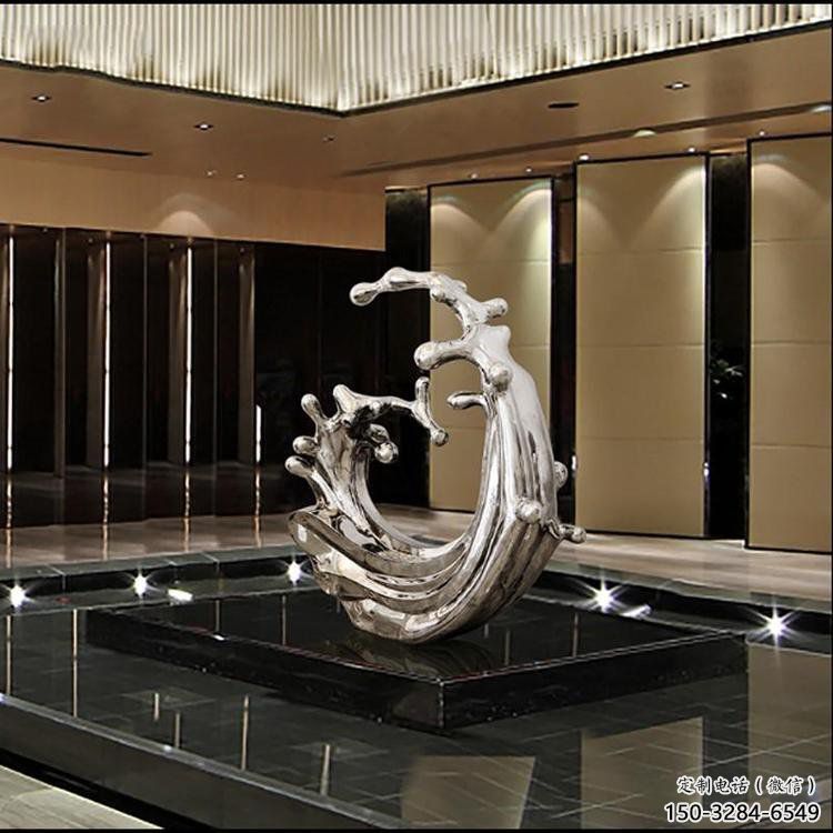 房地產浪花雕塑