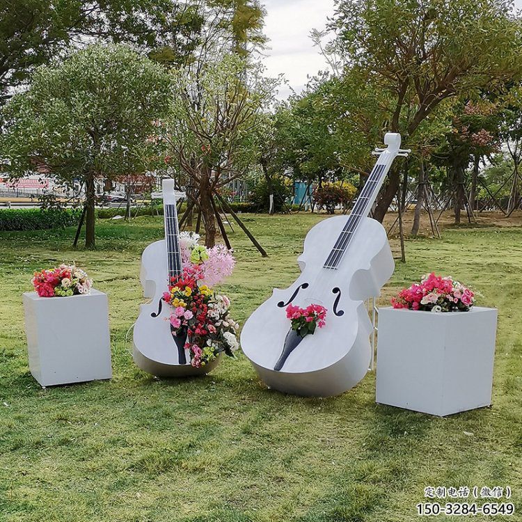 提琴雕塑批發，水景雕塑，不銹鋼提琴雕塑供求