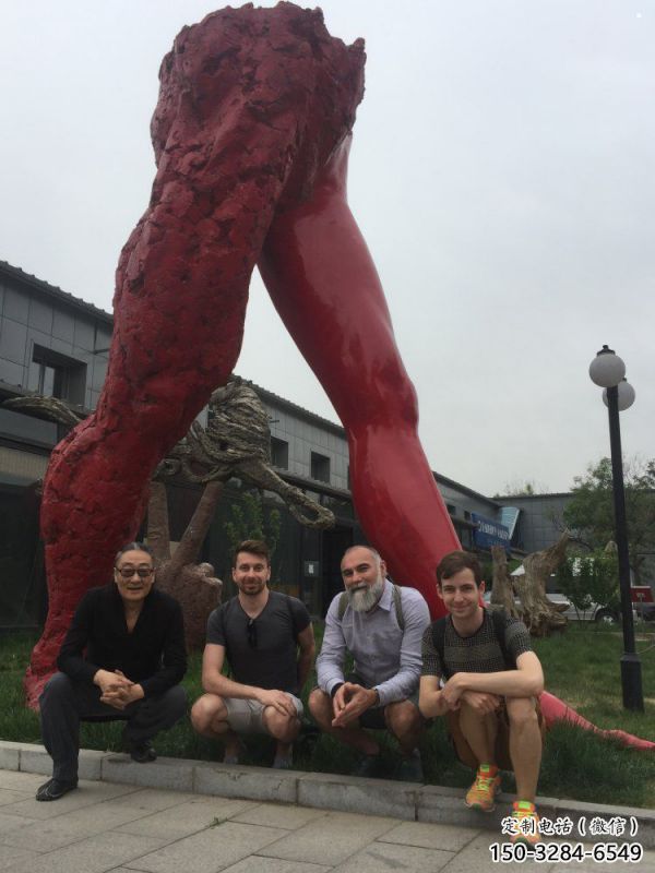 景區(qū)人字雕塑通用，陸地?cái)[件，各類不銹鋼人字雕塑點(diǎn)擊