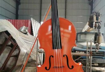 大提琴雕塑常用，公園小品，不銹鋼大提琴雕塑生產(chǎn)商