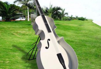 大提琴雕塑訂做，城市雕塑，不銹鋼大提琴雕塑專供