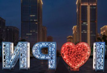 Love雕塑生產商，街頭藝術，藝術不銹鋼Love雕塑精選