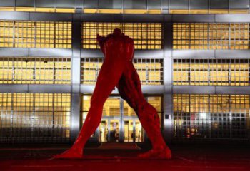 人字雕塑制造商，景觀雕塑，不銹鋼人字雕塑供給