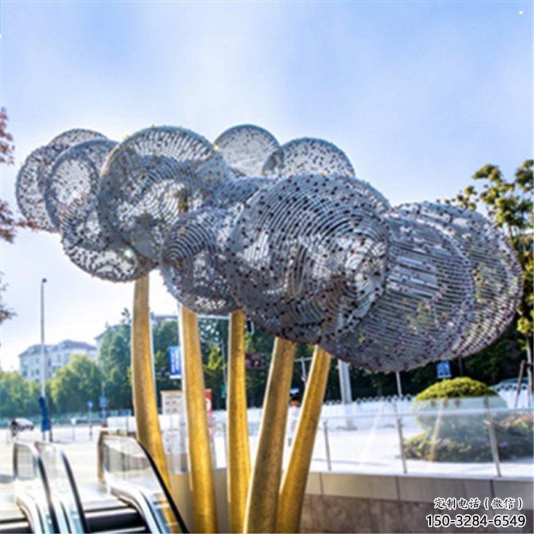 空心球雕塑通用，美陳雕塑，鏤空空心球雕塑廠家優選