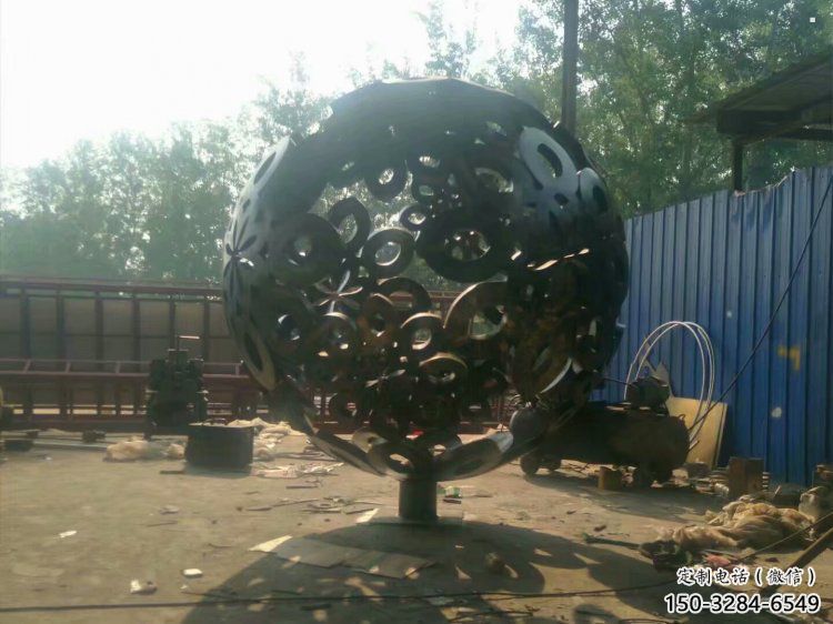 球體雕塑指用，景觀雕塑，不銹鋼球體雕塑點(diǎn)擊