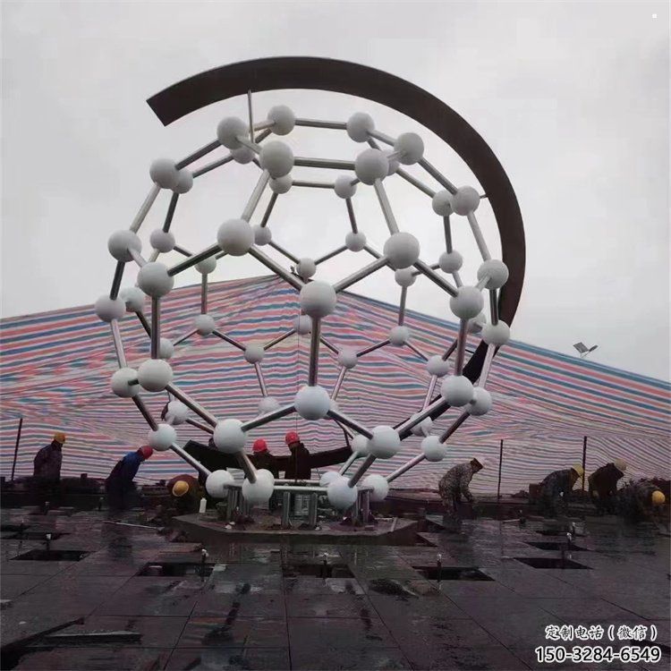 星球雕塑指用，多彩藝術，不銹鋼星球雕塑廠家