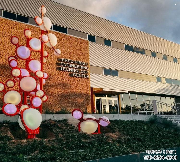 原子球雕塑廠家，鋼管組合，不銹鋼原子球雕塑定做