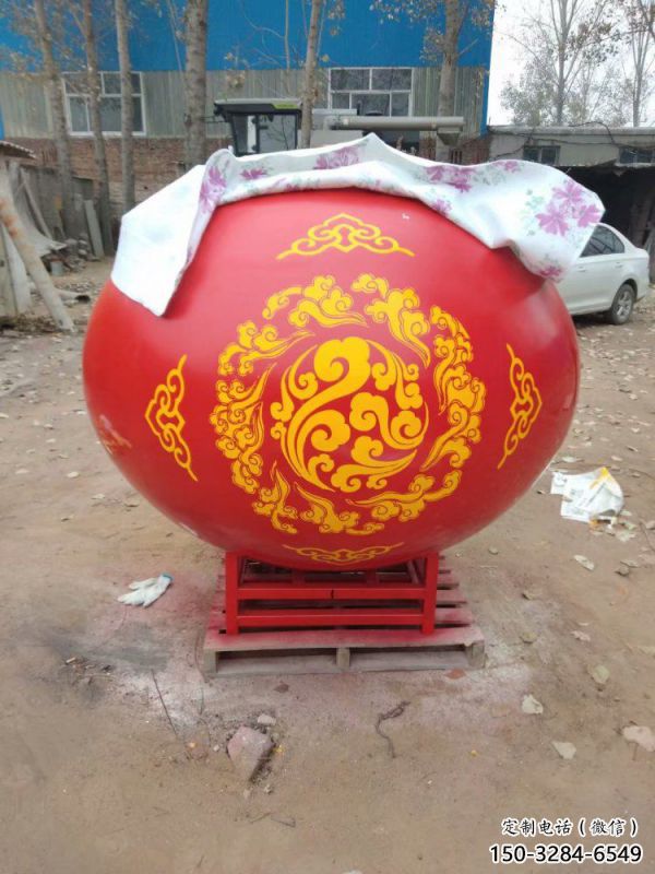 圓球雕塑定做，多彩藝術，烤漆圓球雕塑廠家選用