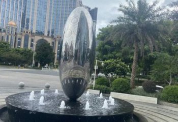 圓球雕塑供需，標識雕塑，景觀圓球噴泉雕塑指用