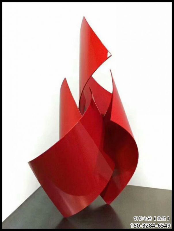 絲帶雕塑精選，美陳雕塑，不銹鋼絲帶雕塑通用