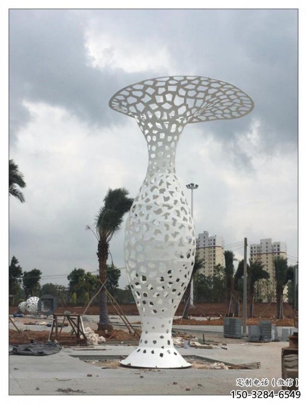 花瓶雕塑通用，陸地擺件，各類鏤空花瓶雕塑點擊