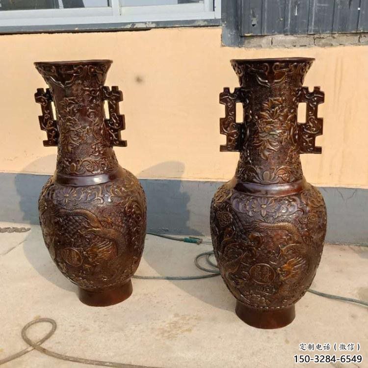 花瓶雕塑精選，景區雕塑，景觀銅花瓶雕塑提供