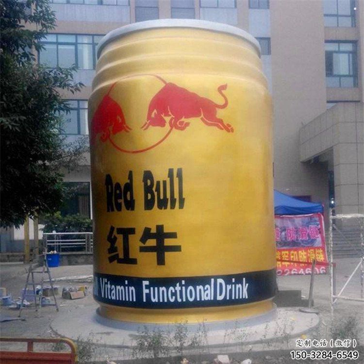 飲料瓶雕塑精選，多彩藝術，玻璃鋼飲料瓶雕塑生產優(yōu)價