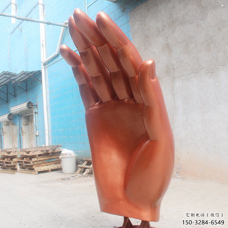 佛手雕塑選定，拉絲工藝，不銹鋼佛手雕塑預(yù)定