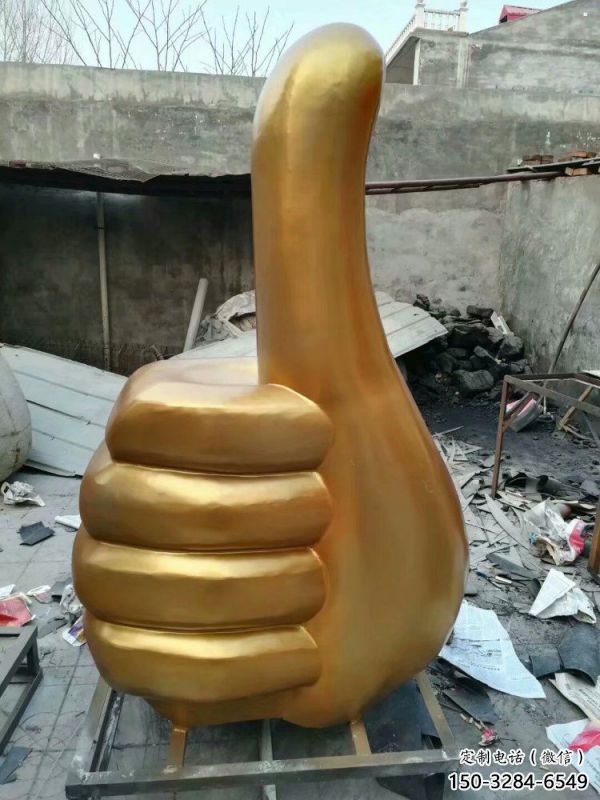 手掌雕塑點擊，多彩藝術，不銹鋼手掌雕塑訂做廠家